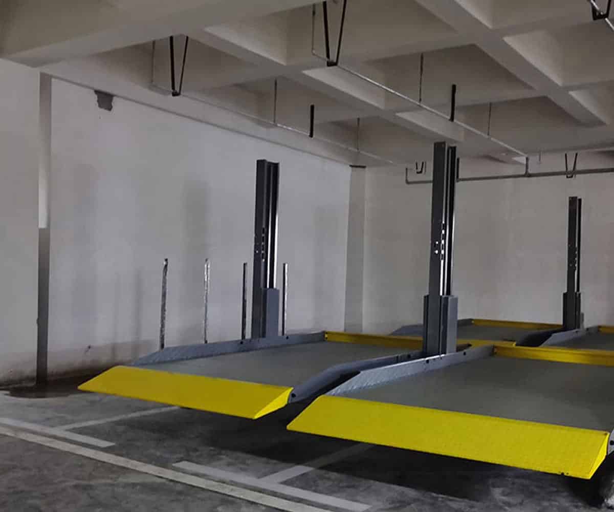 長壽兩柱立體車庫停車設(shè)備長租