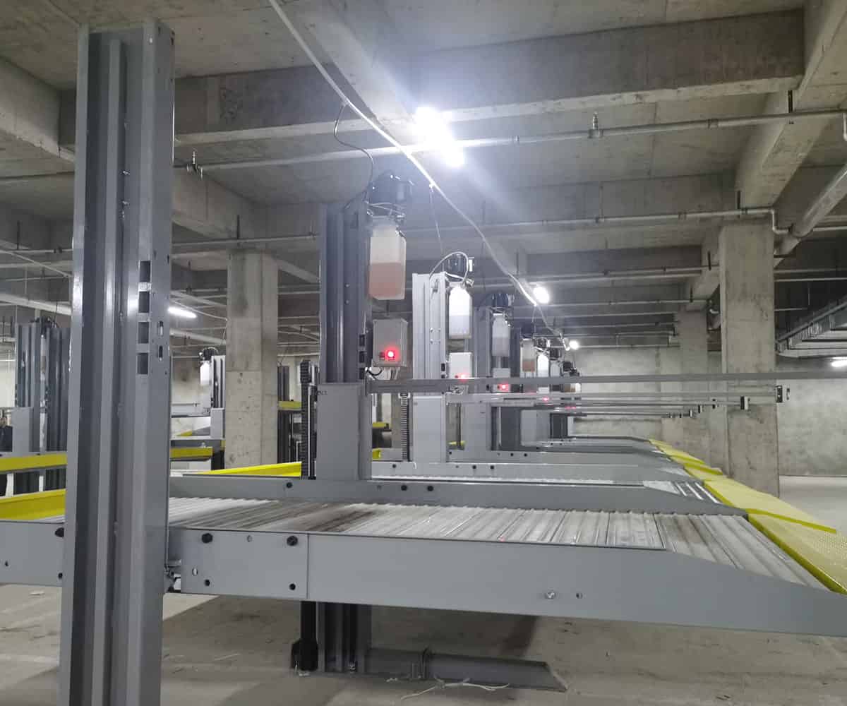 渝北PSH升降平移立體停車庫改造