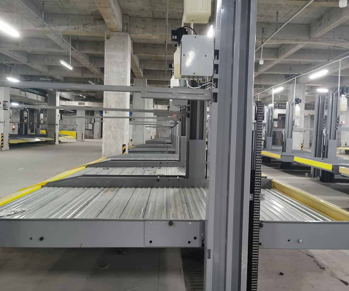 石渠升降平移停車立體車庫改造