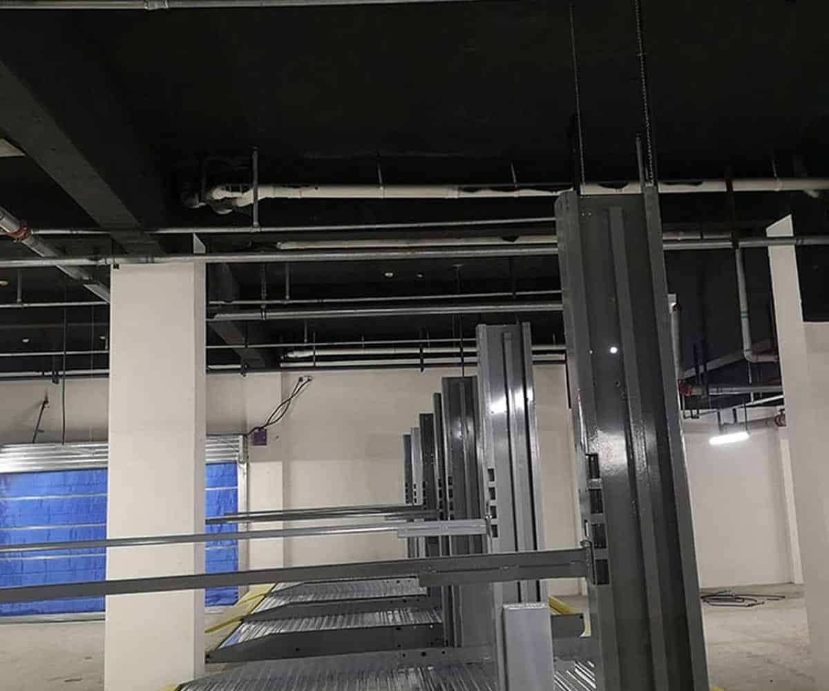 茂縣三層升降平移機(jī)械立體停車設(shè)備改造