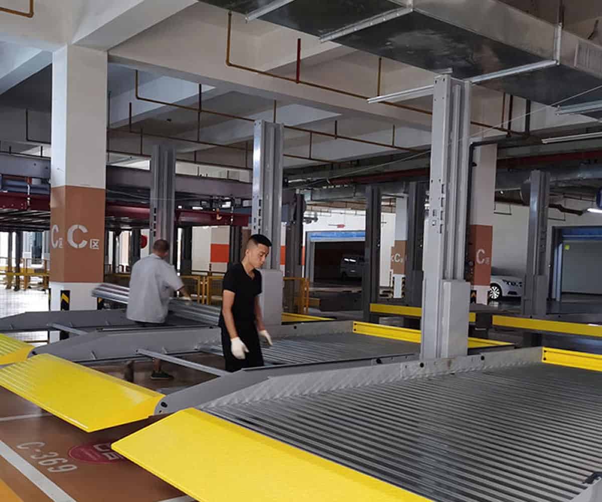 溫江左右橫移機(jī)械式停車庫(kù)出租