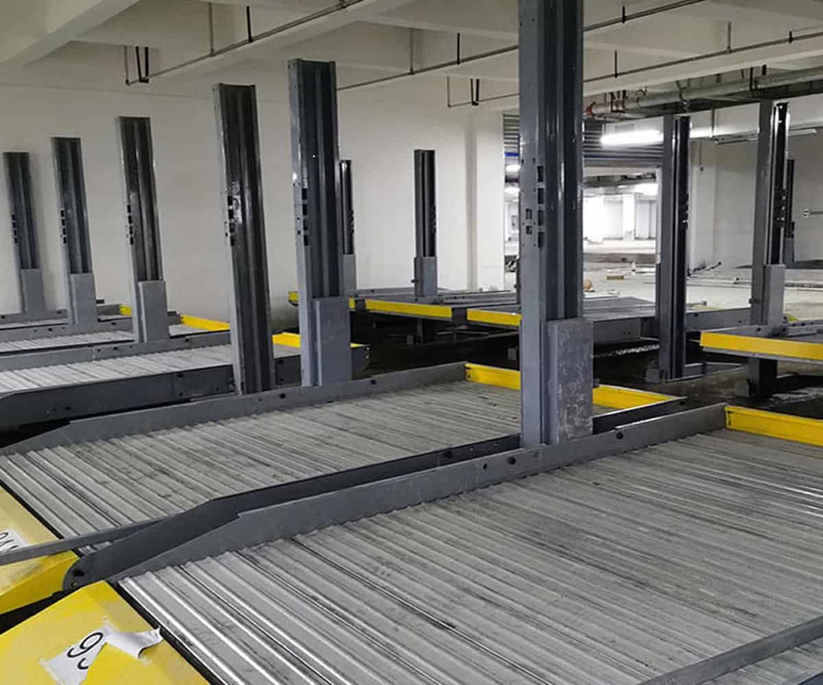 鹽亭兩層升降機(jī)械停車(chē)位安裝