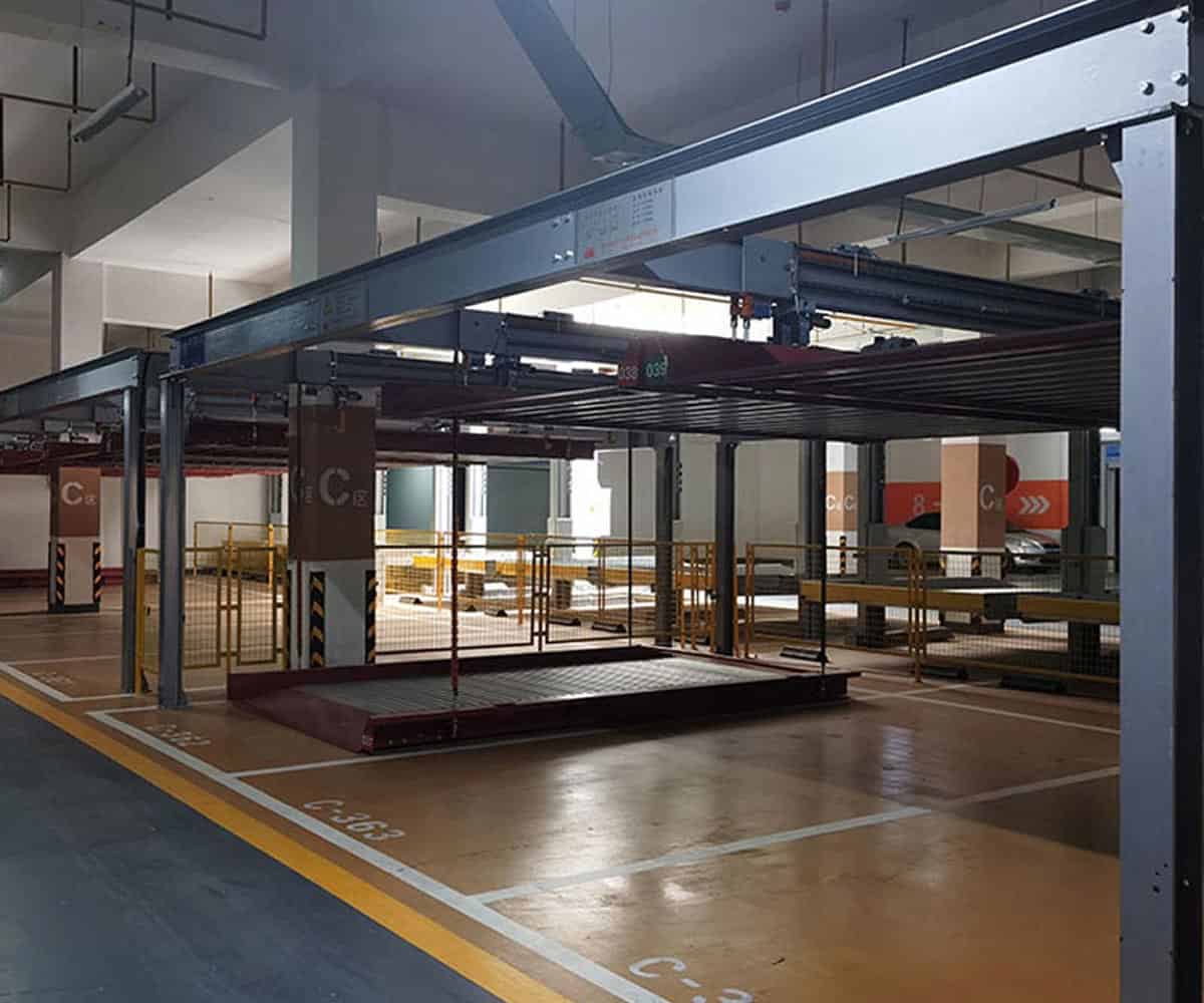 梓潼簡易升降類機(jī)械式停車位回收