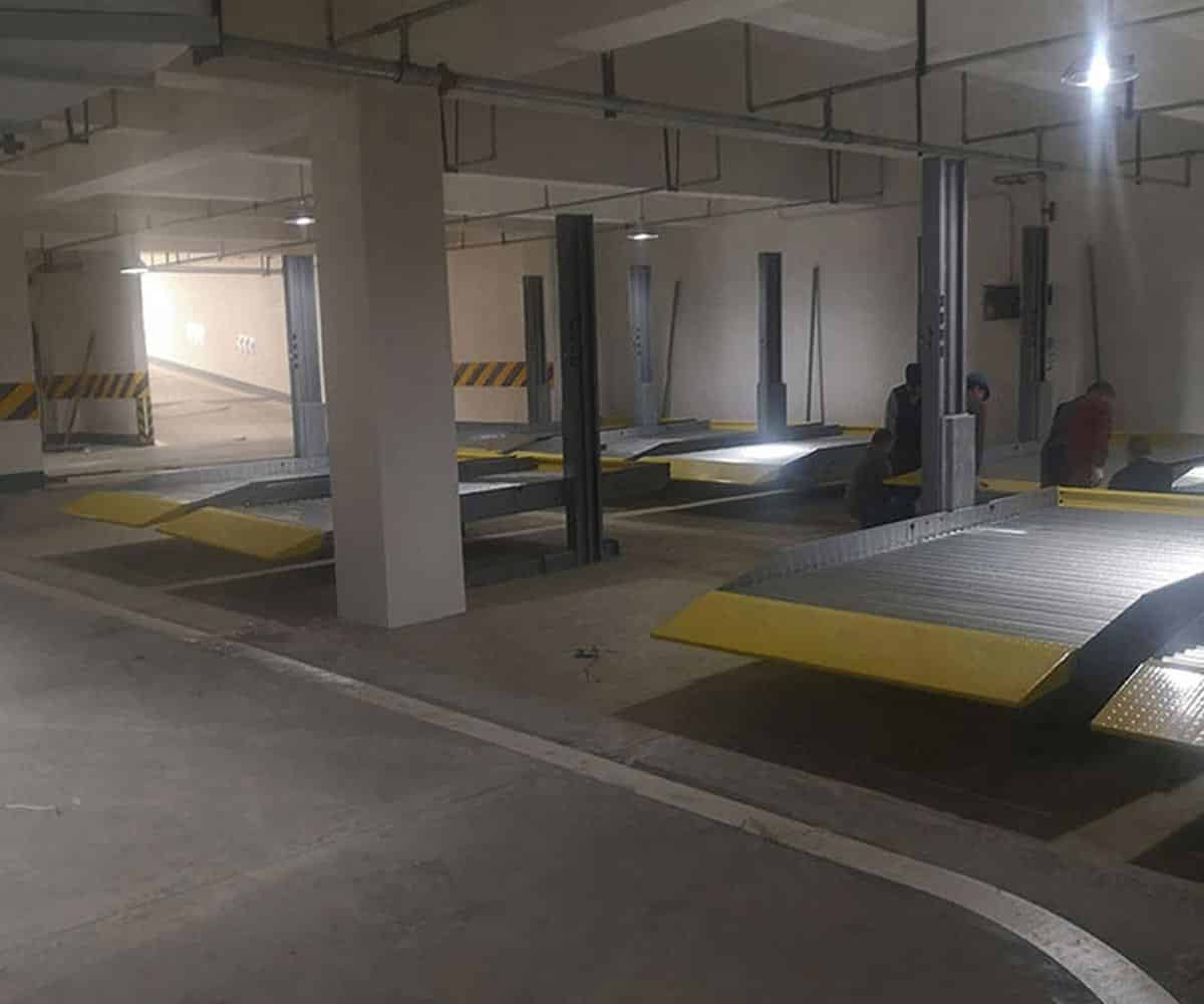 陜西兩柱升降式機(jī)械式立體車庫出租