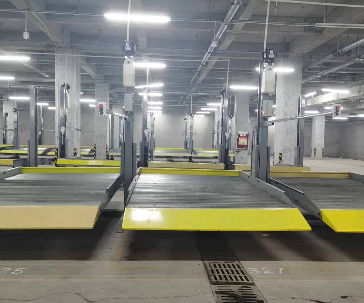 西區(qū)雙柱簡(jiǎn)易升降類立體停車(chē)庫(kù)改造