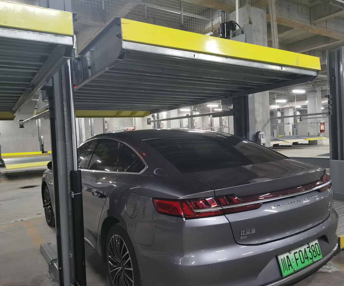 四川PJS停車位改造