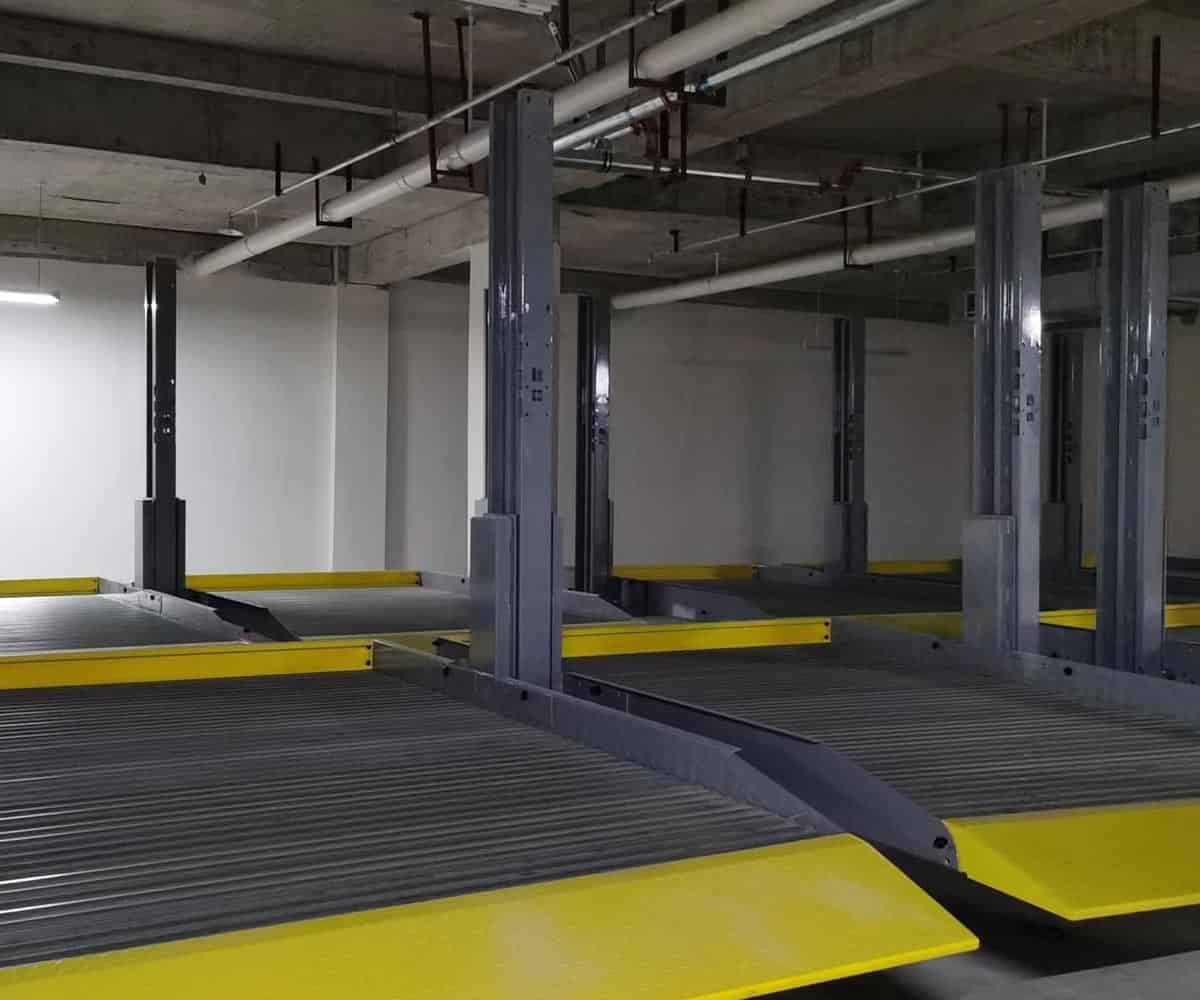 巫山二層PSH型機(jī)械式停車設(shè)備改造