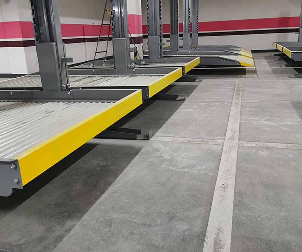 長寧2柱機械車庫出租