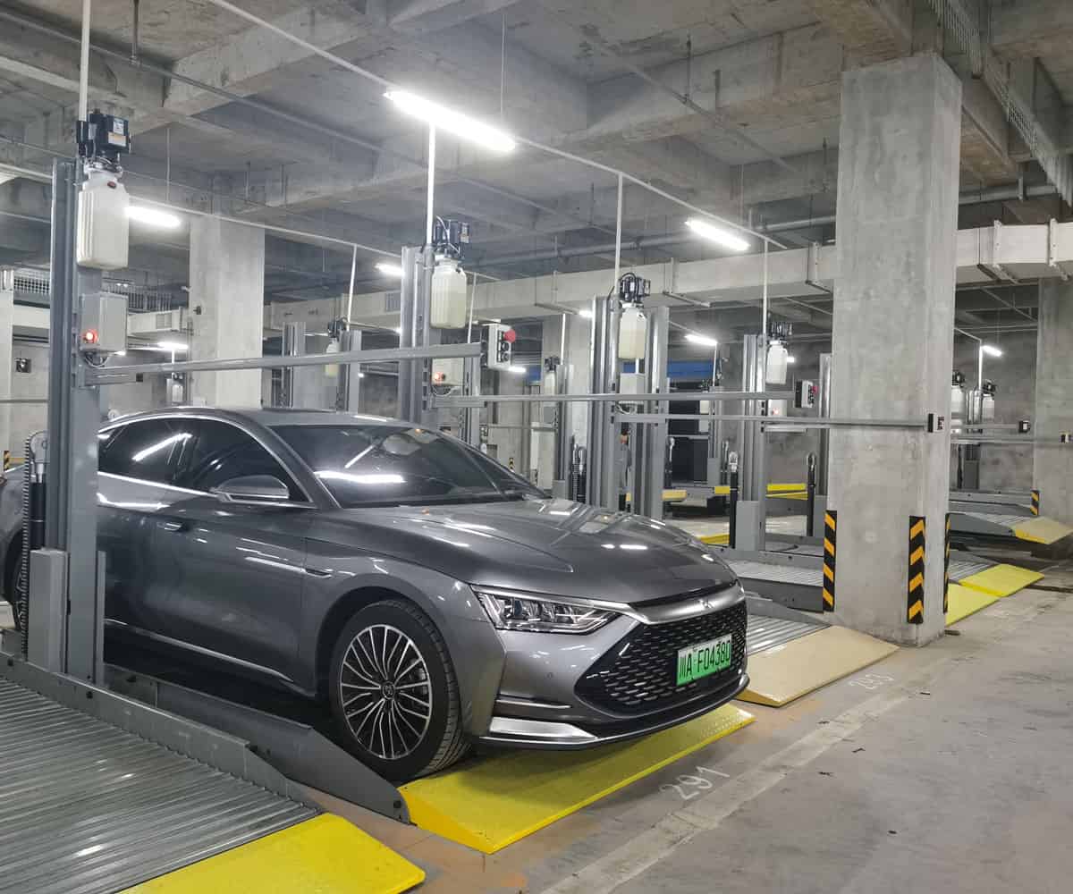 通江四柱升降式立體停車二手