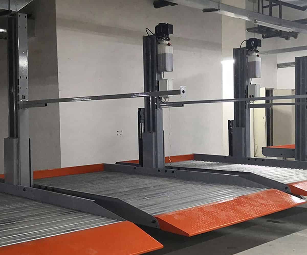 西區(qū)兩層升降平移立體停車(chē)出租