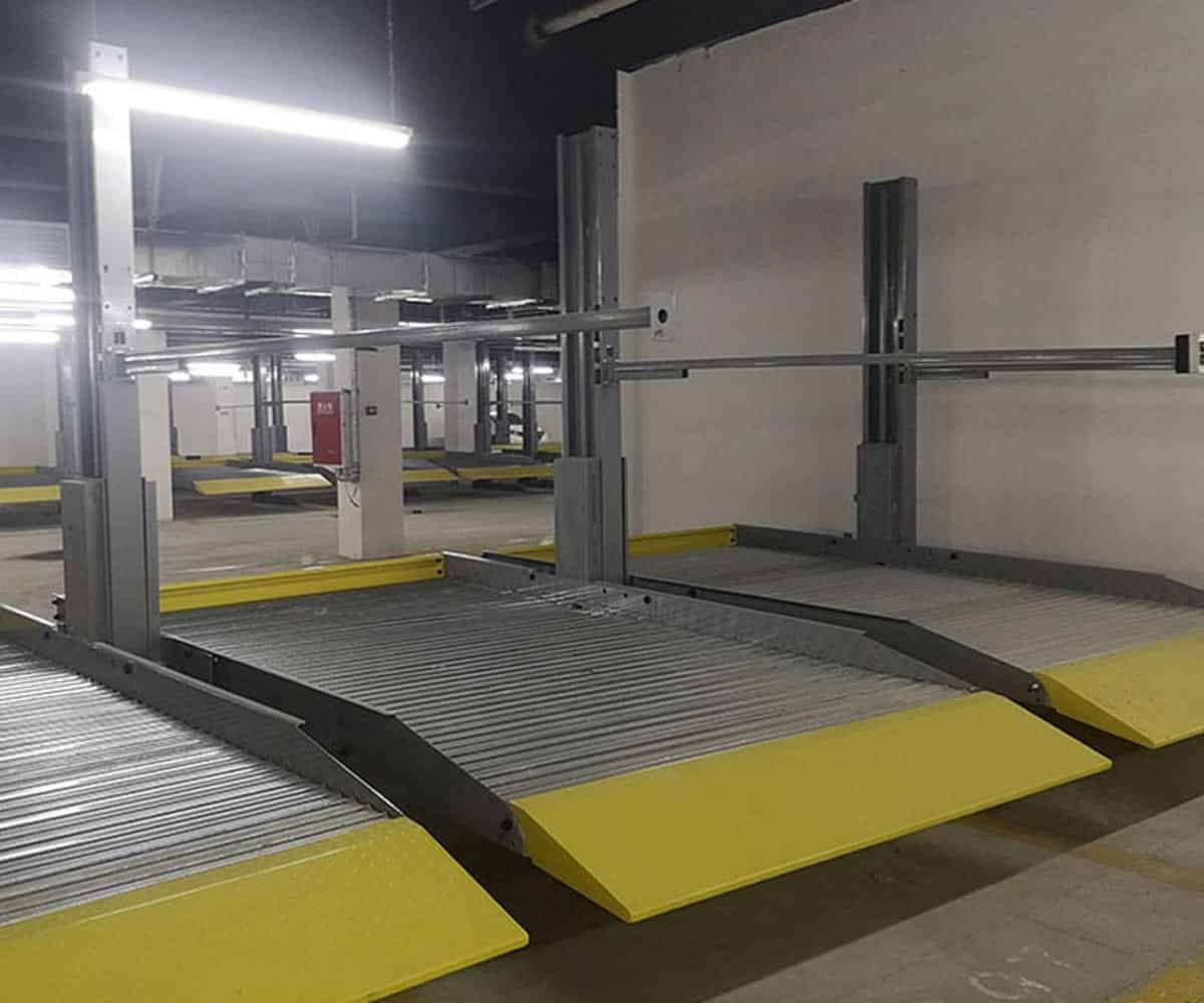 溫江兩層立體停車庫(kù)改造