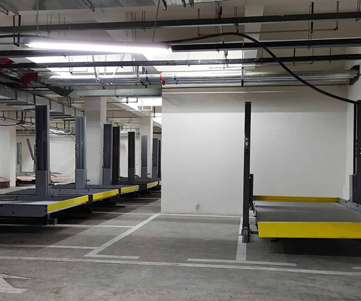 理塘PSH左右橫移機(jī)械車庫改造