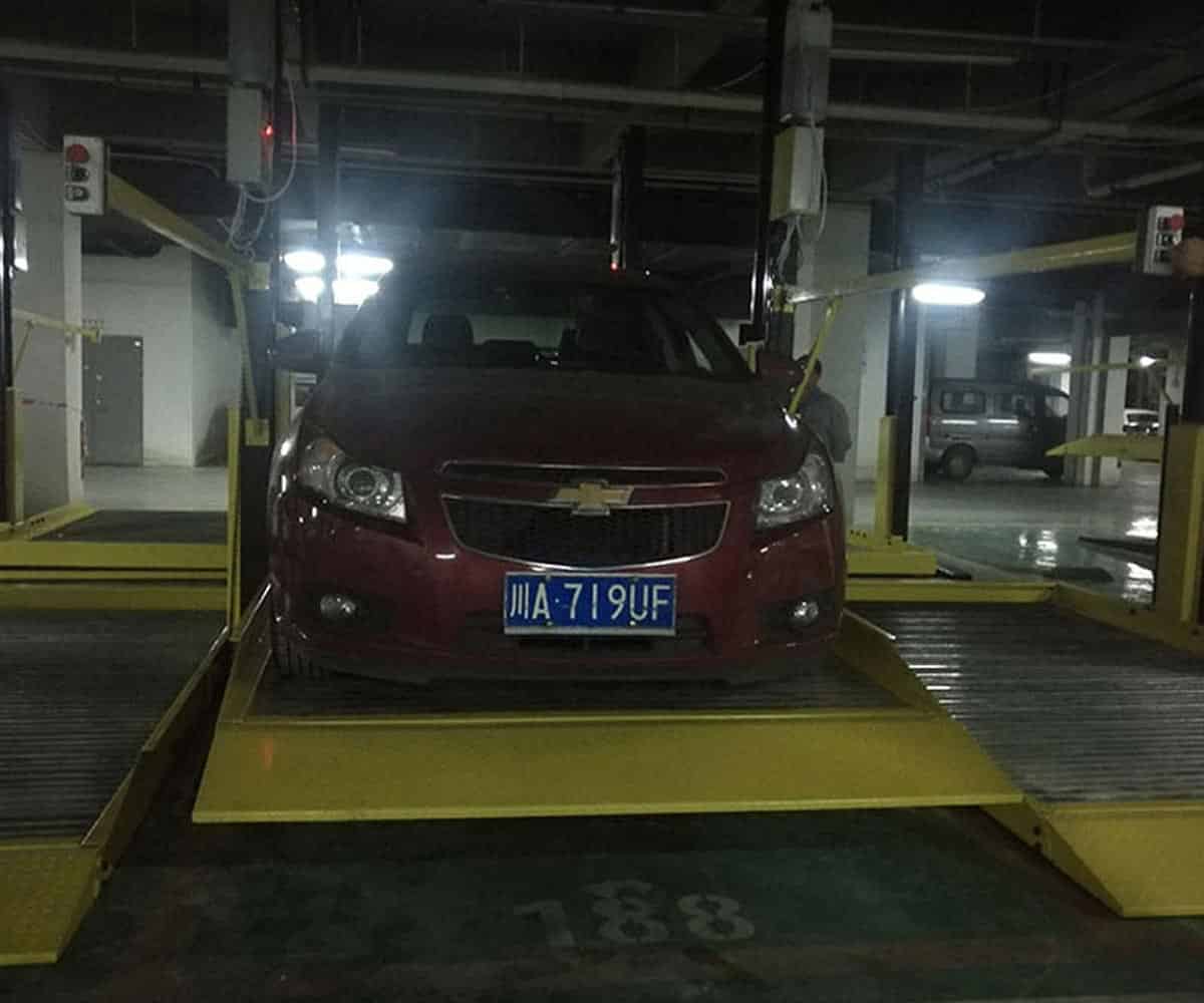 2層簡(jiǎn)易式立體停車(chē)庫(kù)短租