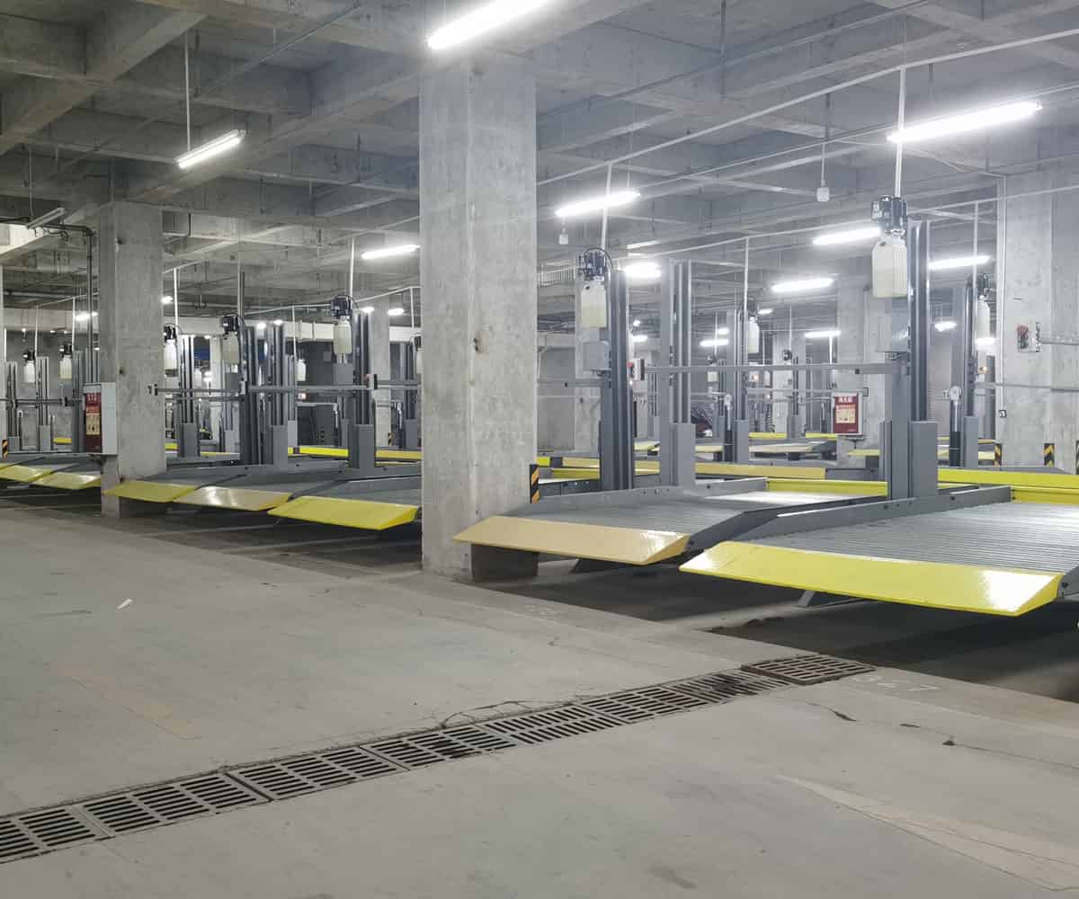 自貢兩柱升降式立體停車設(shè)備出租