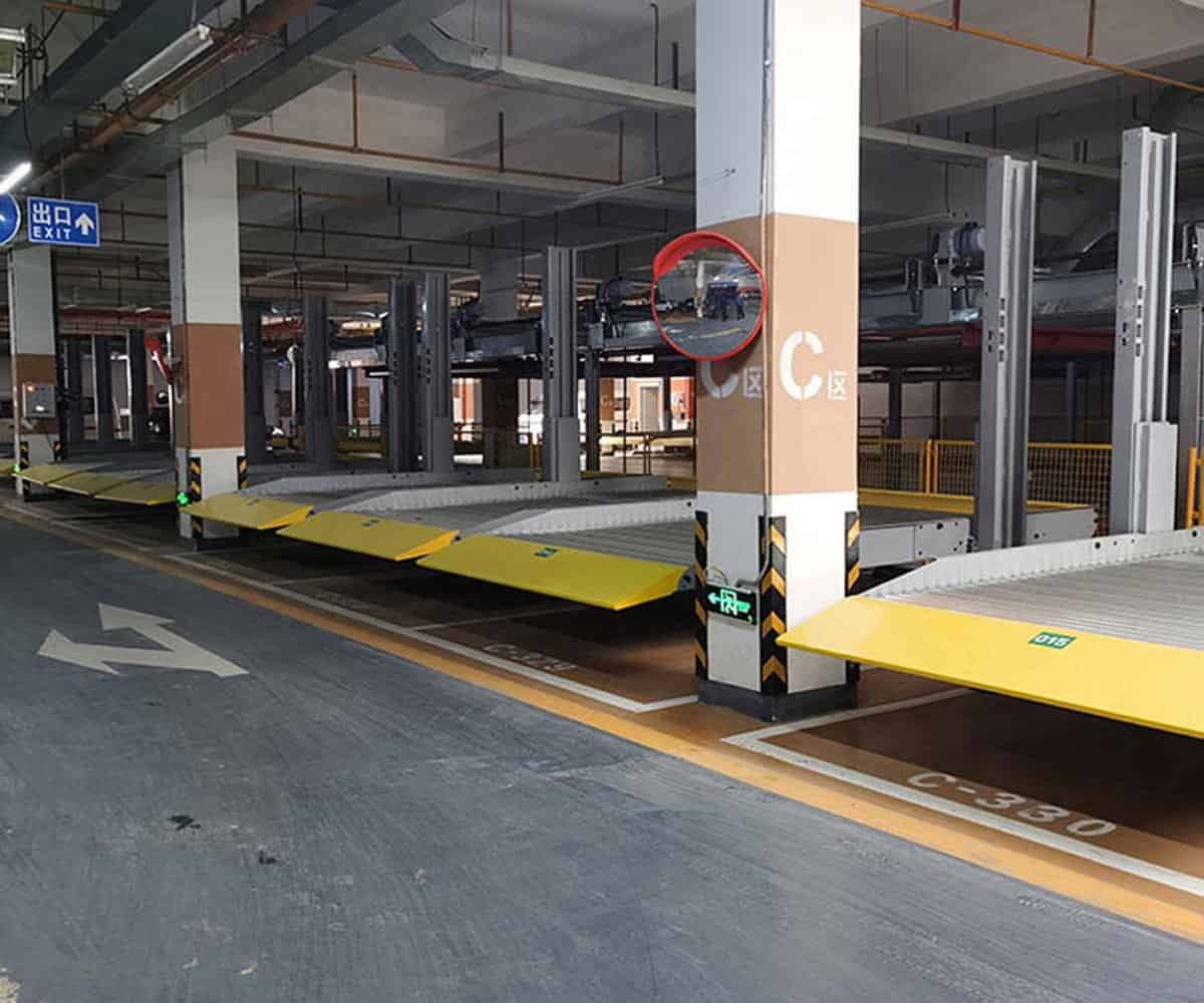 地下室升降式機械停車設備回收