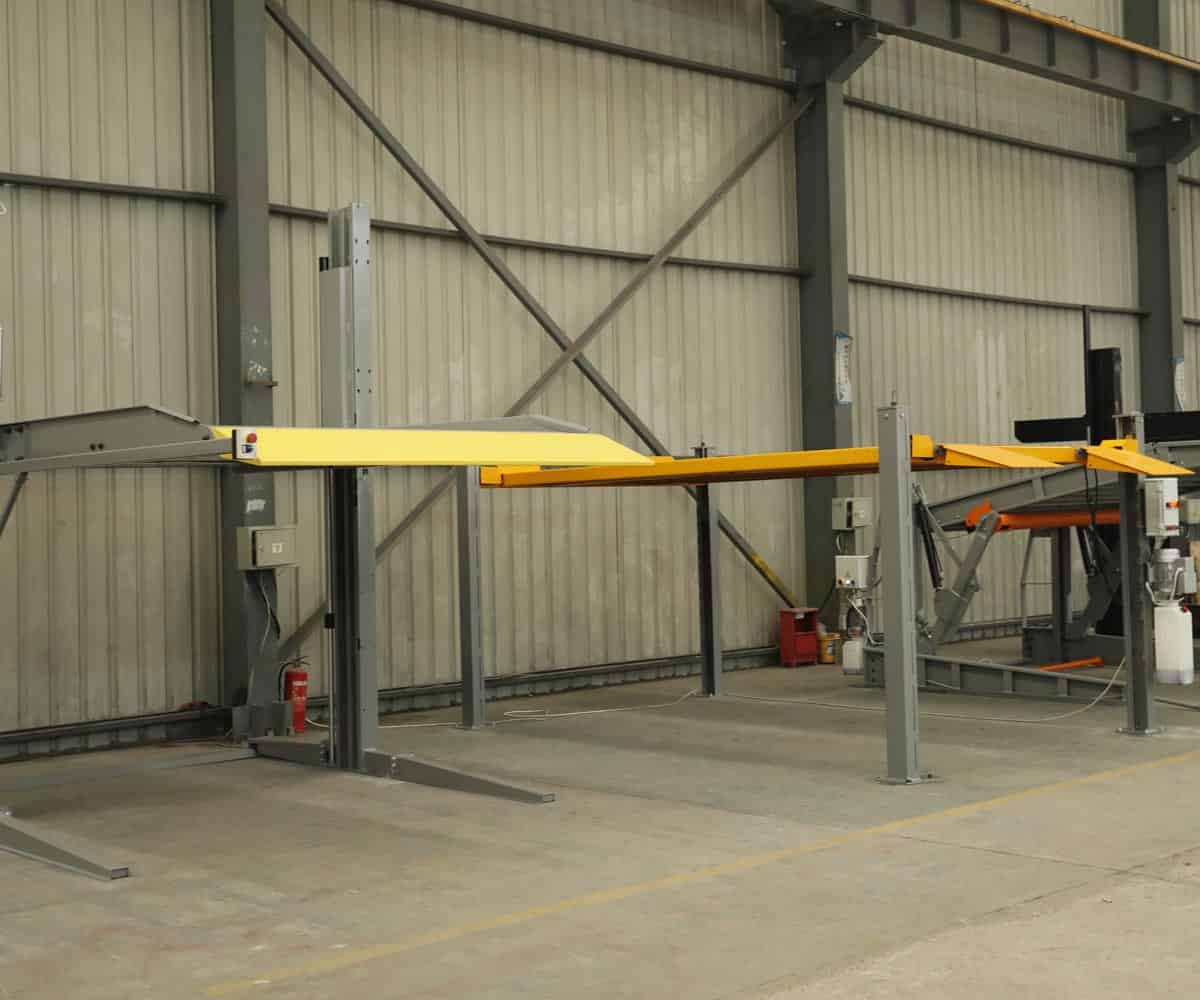 小區(qū)2層升降式機(jī)械式停車(chē)庫(kù)