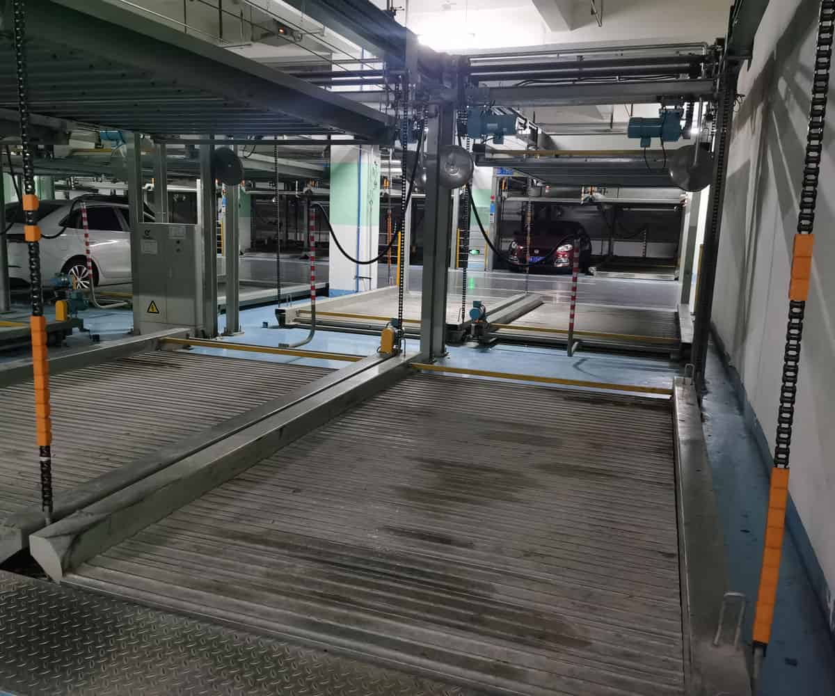 負(fù)二正三地坑式PSH5D2五層升降橫移機(jī)械式停車設(shè)備