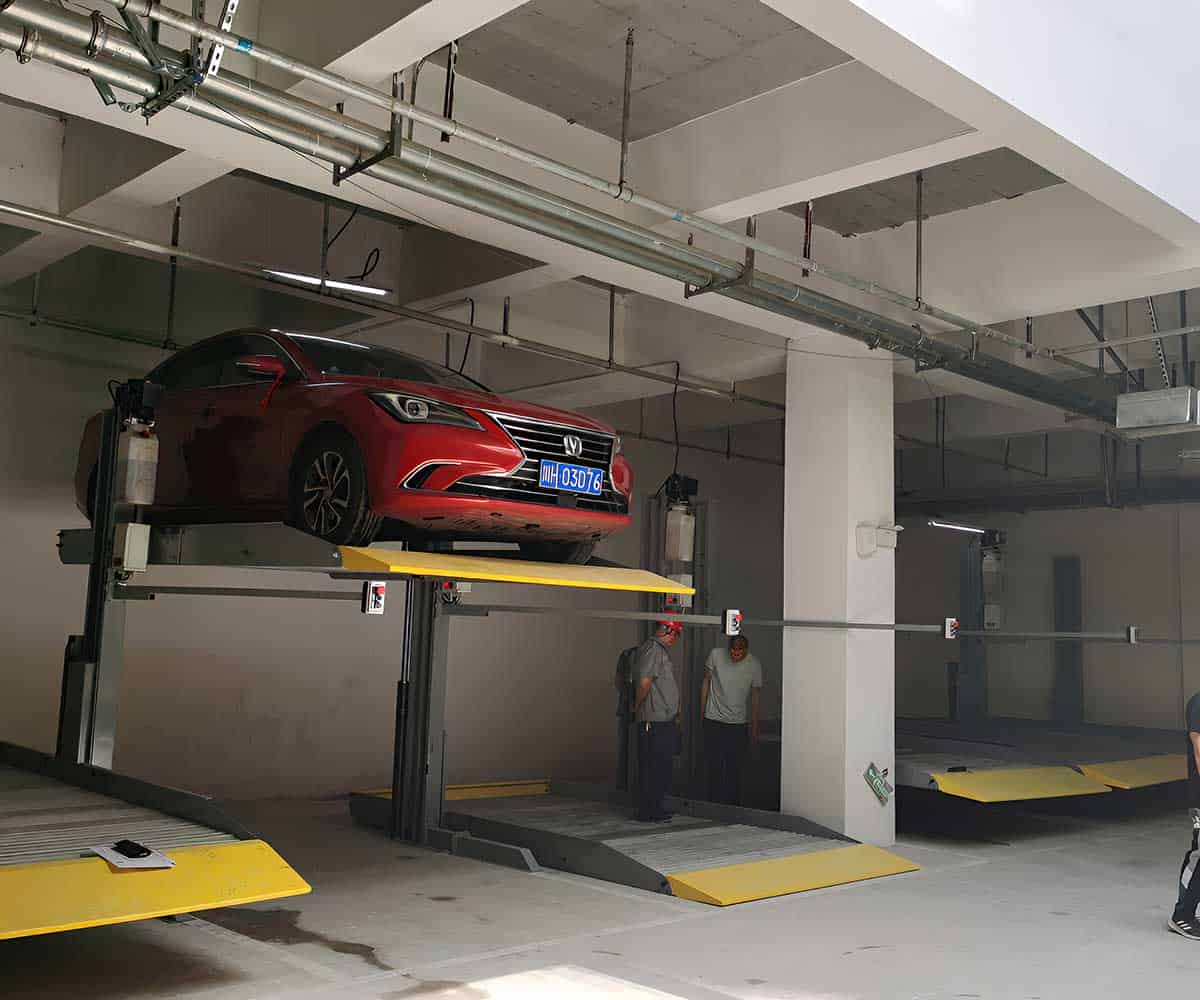 廣安兩柱式立體停車設(shè)備限高探討