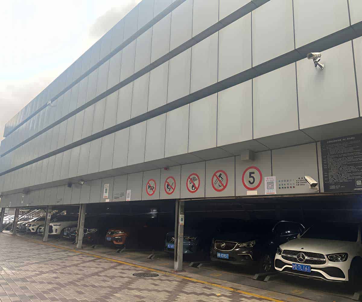 金牛二層簡易機械式立體停車設備復位詳解