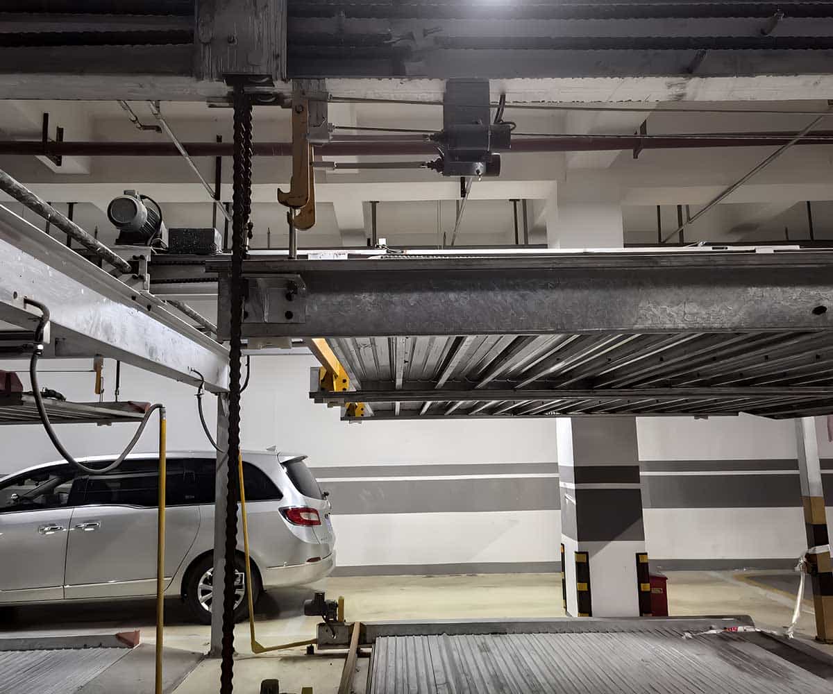 梁平升降式機(jī)械式立體車庫層高小知識(shí)