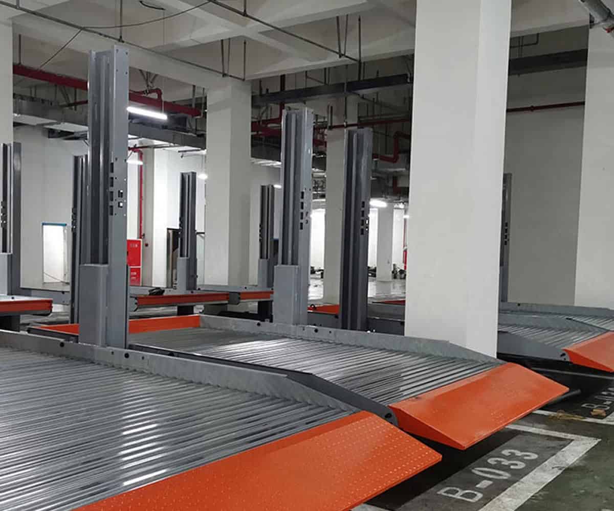 馬爾康PCSL型15層垂直升降類機械式停車設備