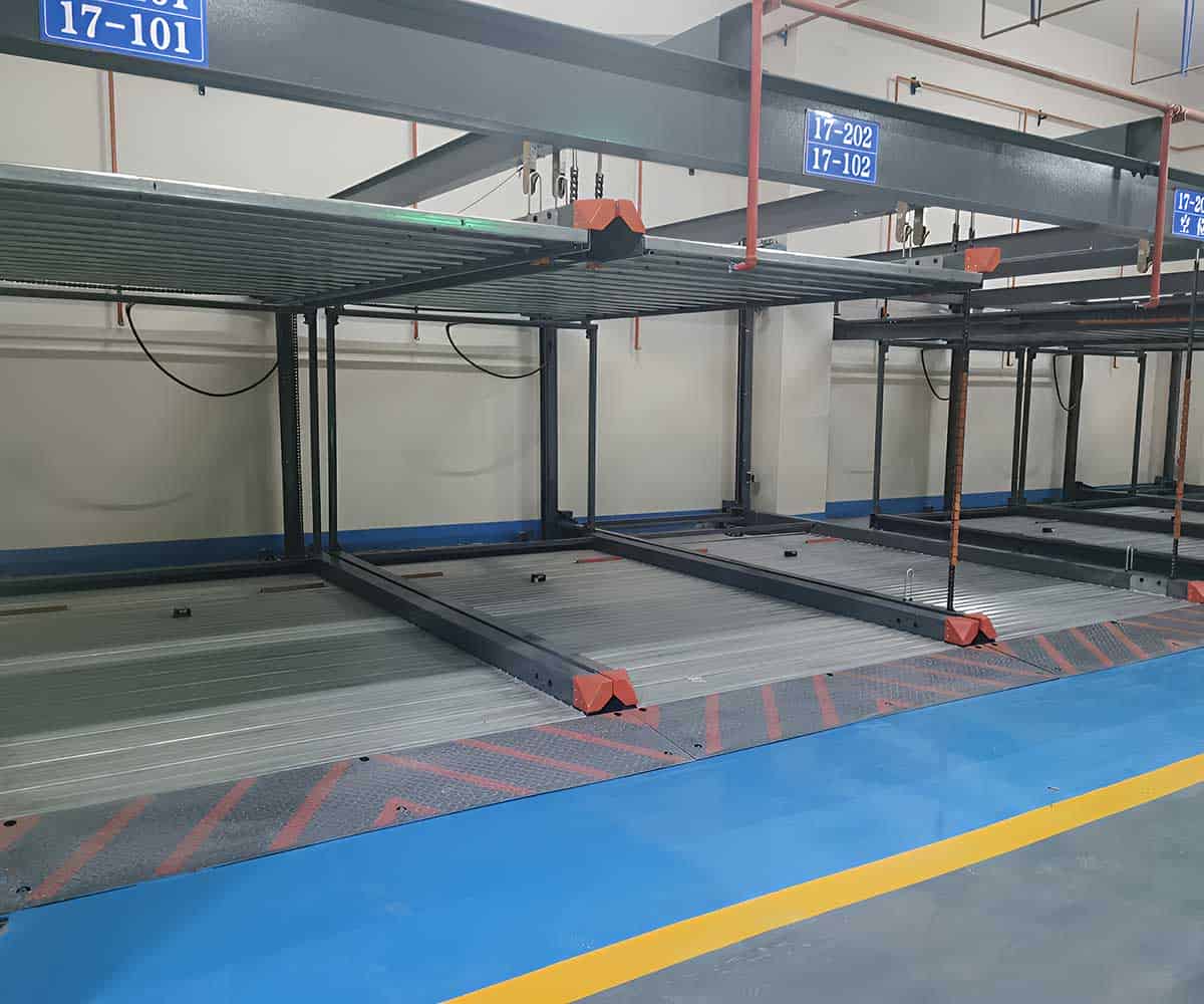 開江雙層簡(jiǎn)易升降立體車位的原理