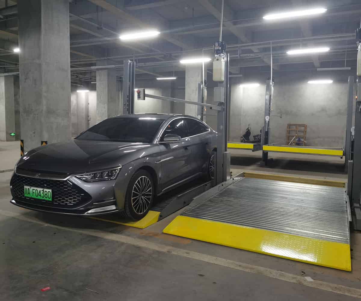 金陽PSH升降橫移類停車設(shè)備（4-6層）技術(shù)參數(shù)